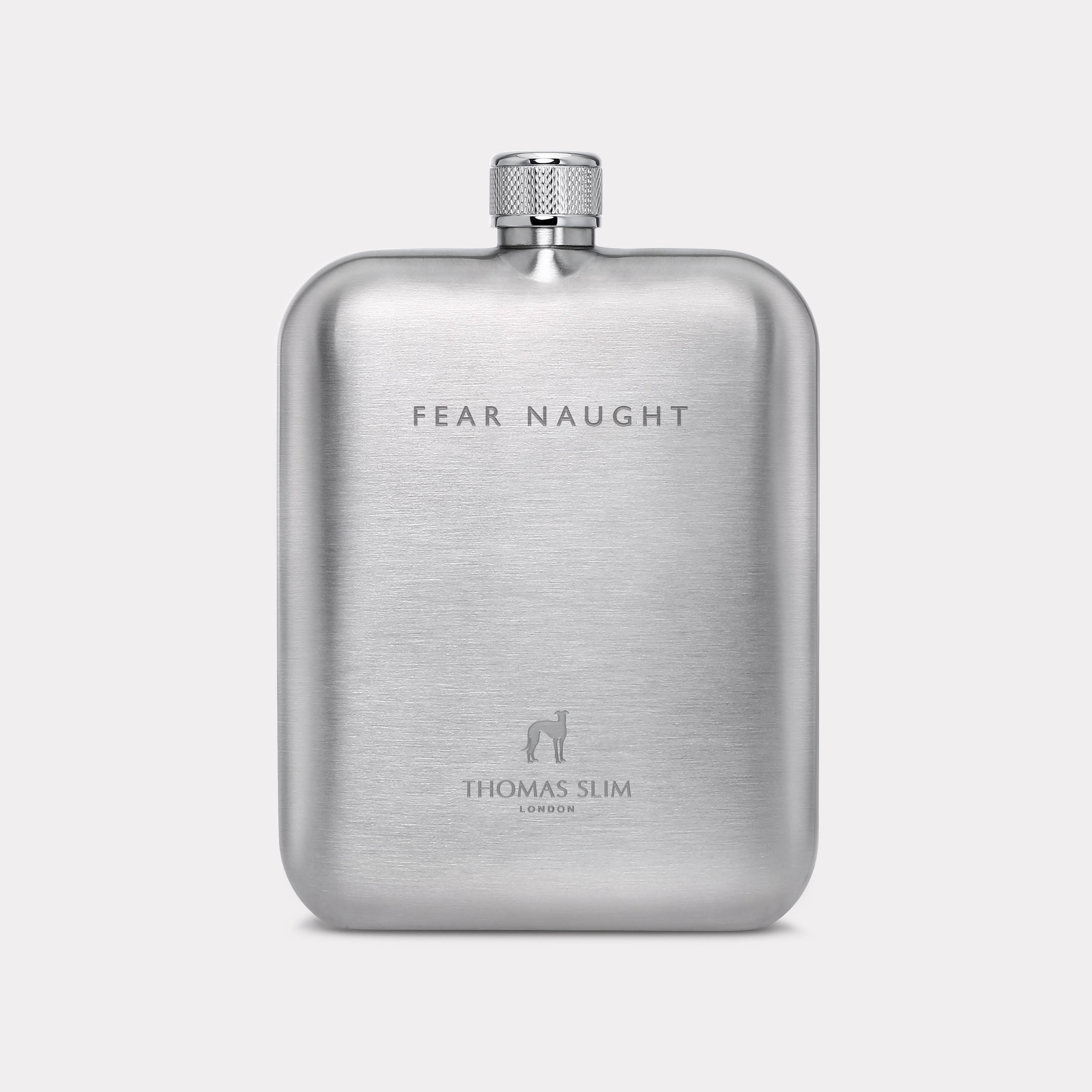 Royal Tank Regiment Hip Flask - Steel