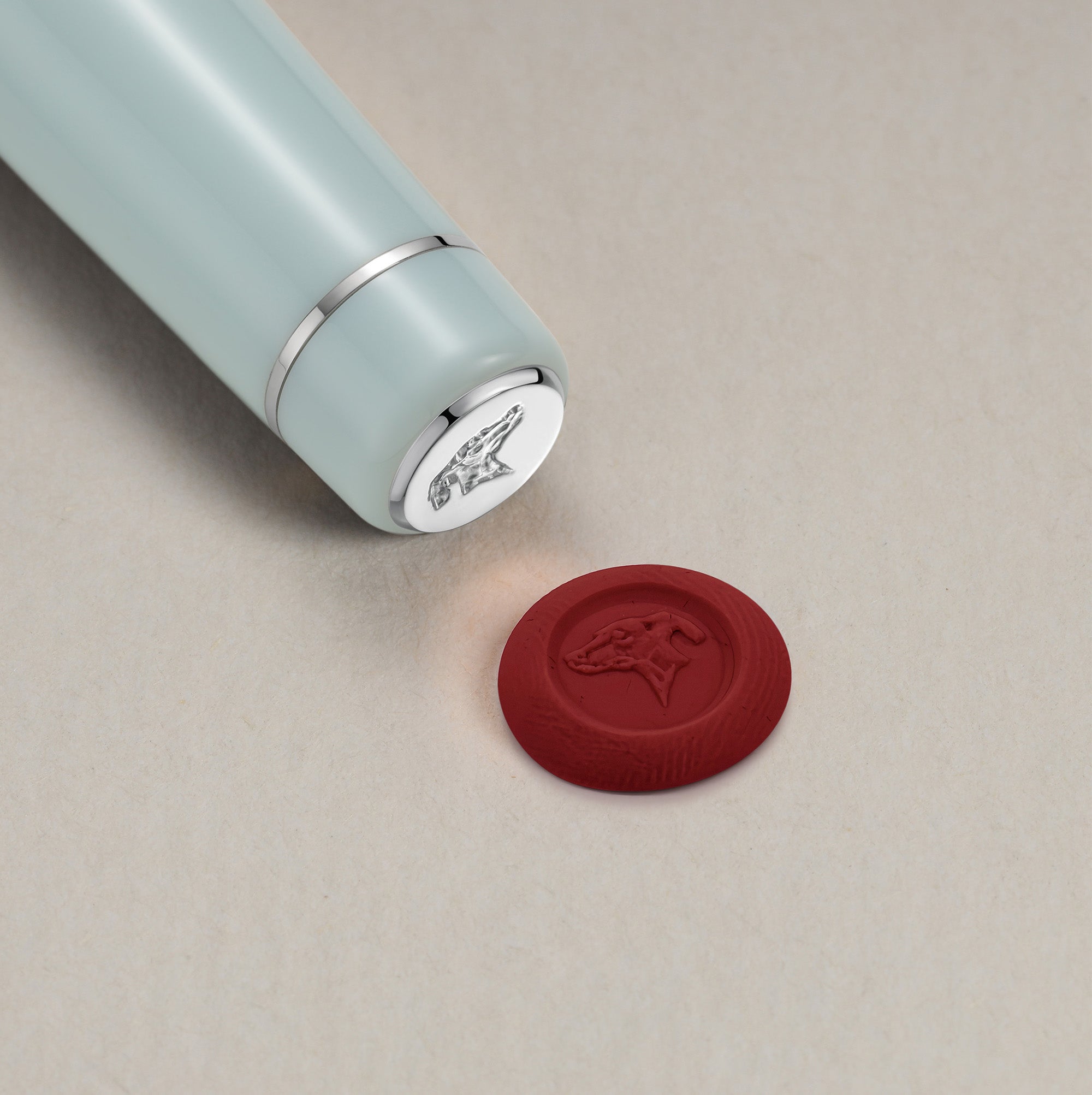 Tangier Classic Chalcedony Blue Rollerball Pen – Steel