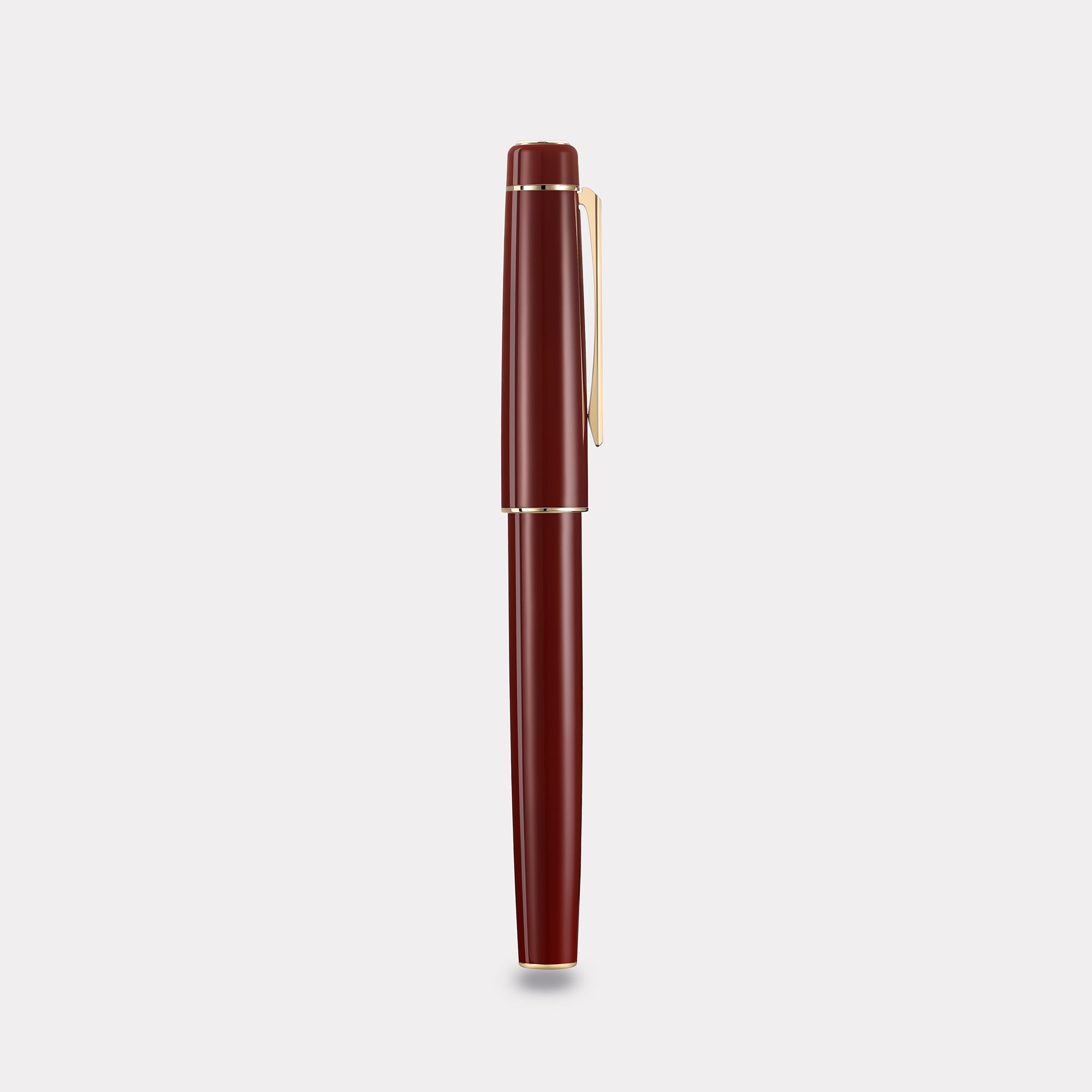 Tangier Classic Carmine Red Fountain Pen – Gold