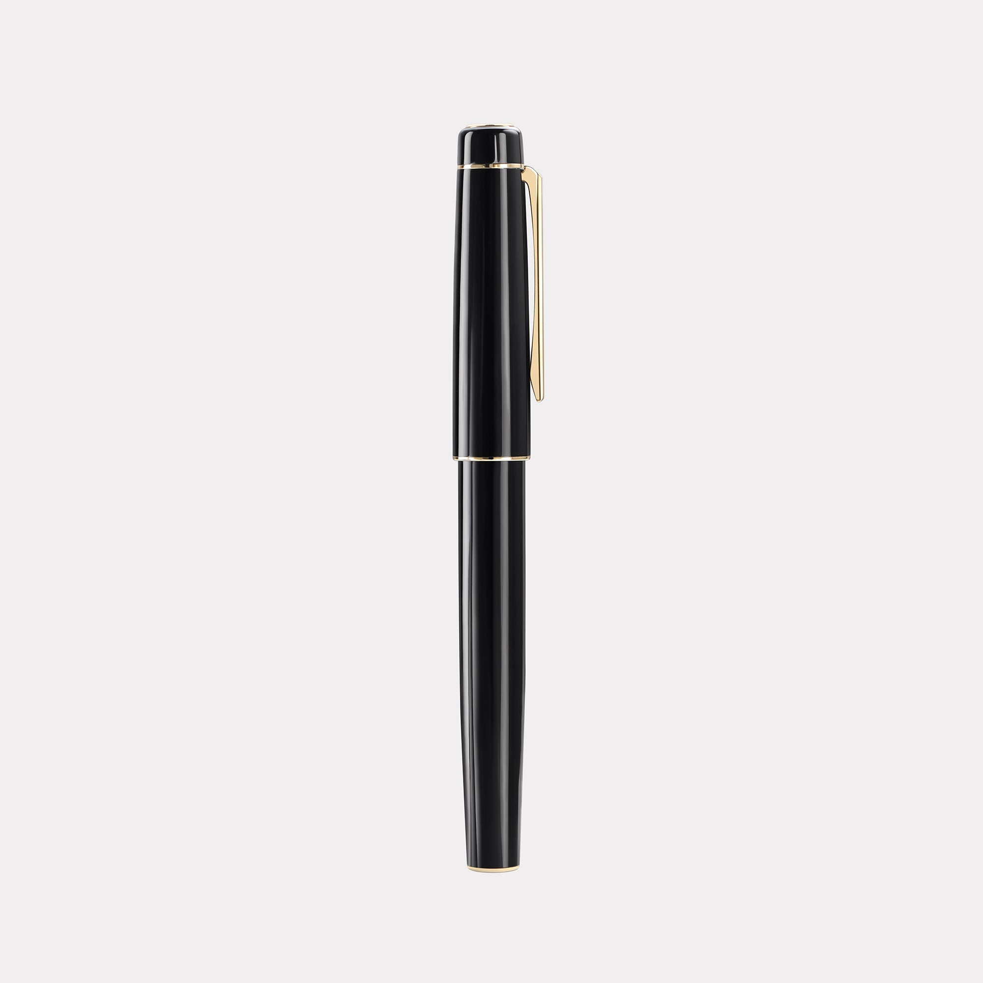 Tangier Classic Black Fountain Pen – Steel