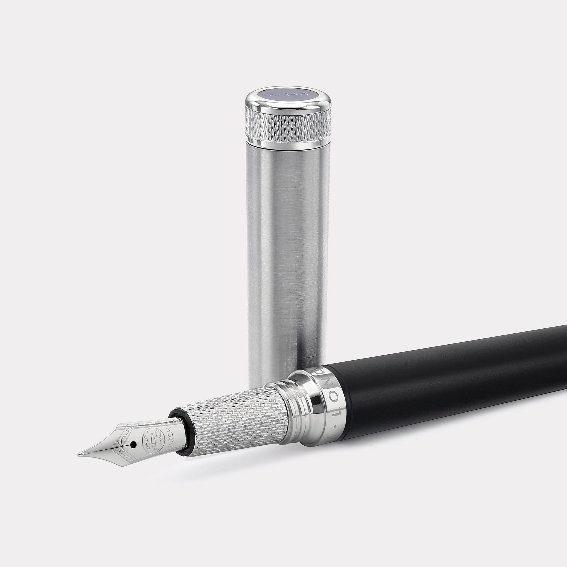 Barley Fountain Pen - Steel