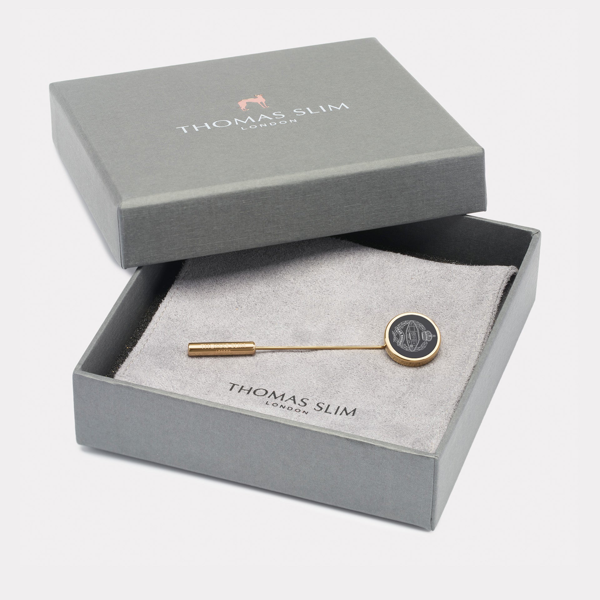 Royal Tank Regiment Lapel Pin - Gold