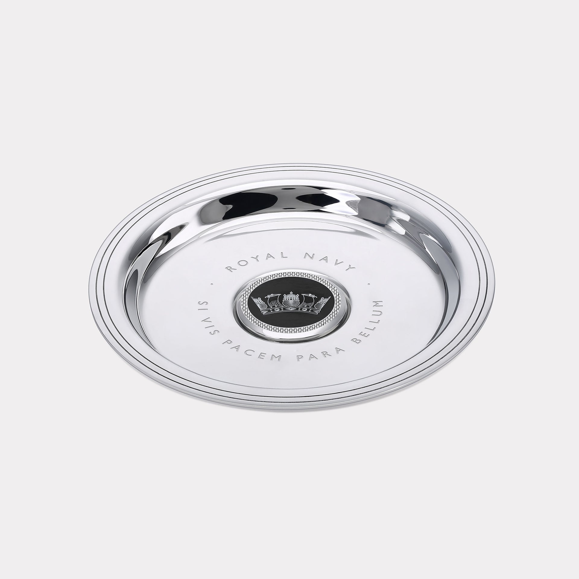 Royal Navy Wine Bottle Tray - Steel