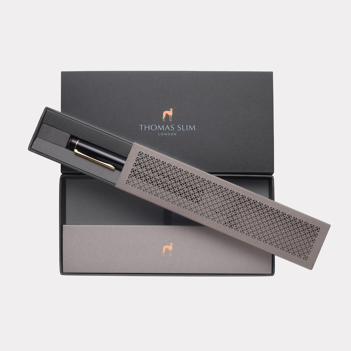 Tangier Mosaic Black Rollerball Pen – Gold