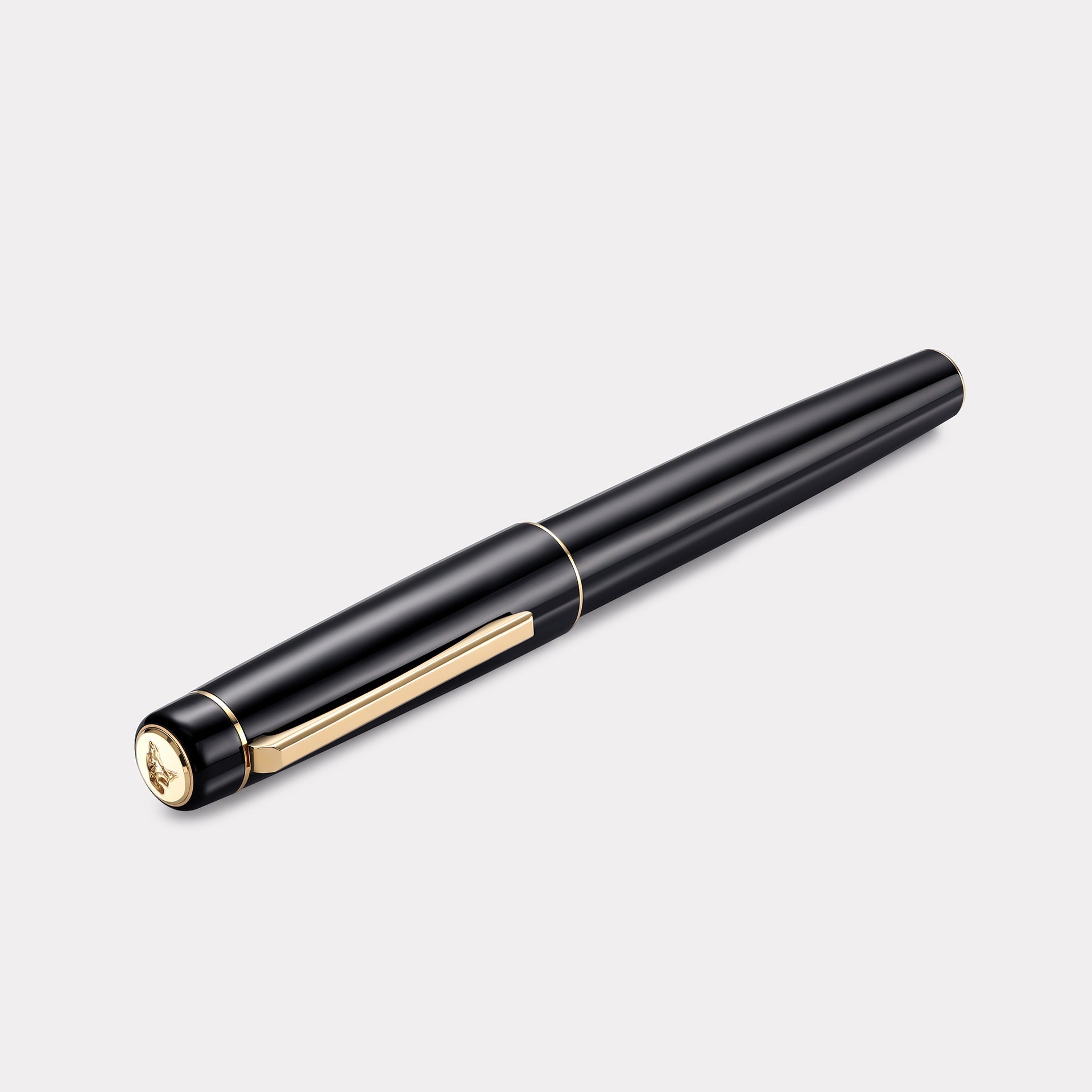 Tangier Classic Black Rollerball Pen – Gold